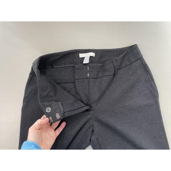 Chicos Ponte Knit Dress Pants Size 0.5 Short Gray Stretch Career 30x29 Small 6P - Picture 11 of 14
